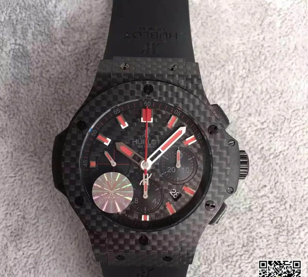 Hublot Big Bang 301.QX.1724.RX V6 Factory 1:1 Best Edition Replica Watch Carbon Fiber Case